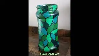 Upcycling glass jar #shorts