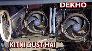 Dust accumulation in desktop computers can be a common problem, and it can affect the
