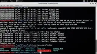 How to  Password Cracking Using John