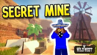 New SECRET Mine Area - The Wild West (Roblox)