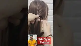 Hairstyle For Girls Short Hair🥰❤️🔥 #hairstyle #hairstyletutorial #shorts