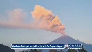 Alerta en México por actividad de volcán Popocatépetl