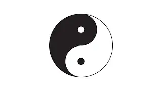 Create Yin Yang Symbol in a minute (Adobe illustrator tutorial)