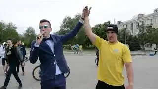 Украинский силач Александр Билоконь в Краматорске 12/05/2018