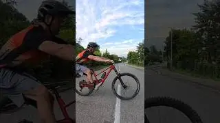 😱 BRAKE THE FORK ?!      #BIKE #MTB #VTT