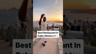Would you eat here? 🍽️📍Sunset Monalisa - Cabo, Mexico 🇲🇽 
