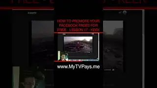 How To Promote Your Facebook Pages For Free - Lesson 17 - Keek