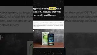 iOS 18 features...