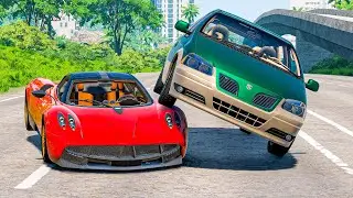 High Speed Traffic Car Crashes 