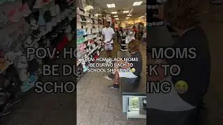 In honor of back2school shopping 😂 #funny #comedy #skits #shorts #relatable  #school