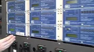 Miniature AC power grid substations -- part 3 (external fault w/o trip)