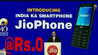 jio 4g feature phone @ Rs.0