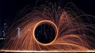 HOW TO DO STEEL WOOL PHOTOGRAPHY  | TUTORIAL | RAKKY SHOOTS
