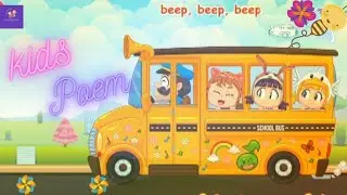 Wheels On The Bus | Popular Nursery Rhymes For Babies