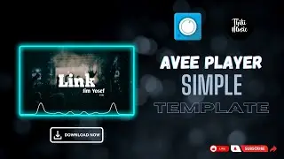 Avee Player Simple Type Template | FREE DOWNLOAD |  Thilii Music