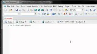 Programming in PHP - Week 5 - Day 9 - Using GET