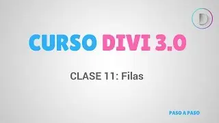 Curso de DIVI 3.0 - #11: Filas Divi - Wordpress