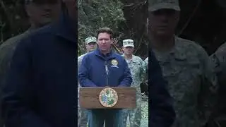 Gov. Ron DeSantis discourages looters amid Hurricane Idalia, referencing “you loot, we shoot” signs