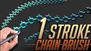1 STROKE CHAIN BRUSH TUTORIAL  + Download