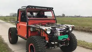 First test drive Land Rover 103 inch of Team Offrovers