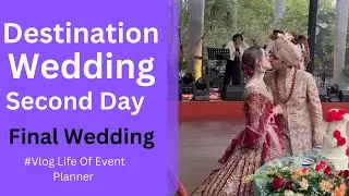 Wedding Day NRI Vlog | Destination wedding Vlog | Best Event Planner with Low Budget for Wedding