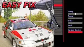 INVERTED HANDBRAKE RICHARD BURNS RALLY *easy fix*