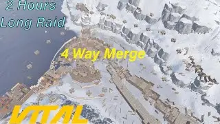 Rust Raid That Took 2 HOURS LONG on Vital EU 5X 90 vs 20 ( Rust Raid Defence )