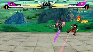 Goku Vs Black Super Saiyan Rose In Jump Force Mugen