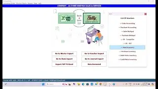 "How to Import Sales Reports from an E-commerce Site to Tally Erp9 Tally Prime Import+91 81071-72431