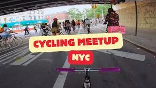NYC Bike And Brew Cycling Group - Cycling Hands Free [ FIXED GEAR NYC ]