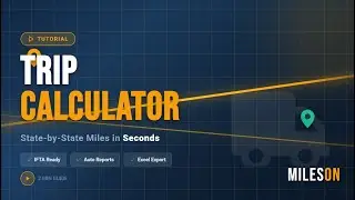 MilesOn - Trip Calculator