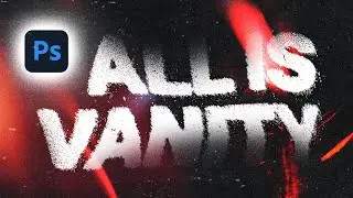 HOW TO MAKE GRUNGE Distressed Text 2023 (PHOTOSHOP TUTORIAL)
