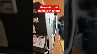 Reemplazo de baterias a Nobreak Sola Básic NBKS1000 #solabasic #nobreak