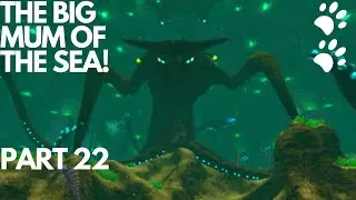 Subnautica lets play part 22 Finding the sea emperor and i break the game!?!