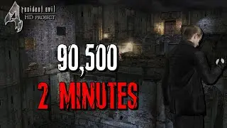 RE4 PC 60fps Mercenaries - Wesker - Castle - 90k in 2 Minutes