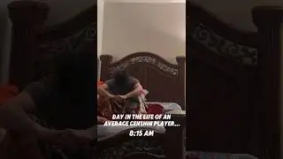 Day in the Life of an AVERAGE Genshin Impact player… 