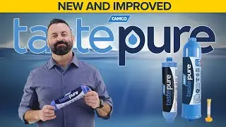 TASTEPURE - RV Water Filter w/ Flexible Hose Protector