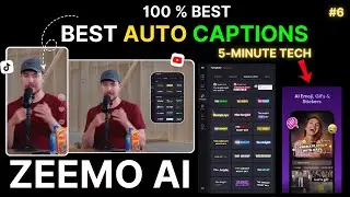Zeemo AI: Automatic Video Captioning & Editing | Hindi Tutorial