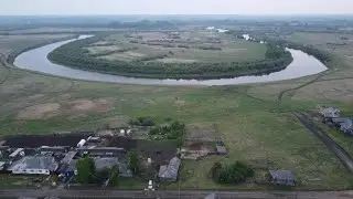 dji fly 2 в деревне