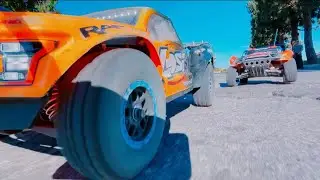 Losi & Traxxas slow motion suspension performance. #losibajarey #traxxas #kingshocks #rccommunity