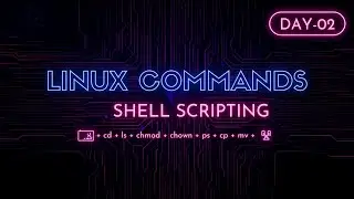 Day 2 | Linux Commands for Shell Scripting in Hindi 🔥 | Crash Course Step by Step