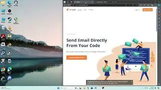 How to send email from your website using emailjs.