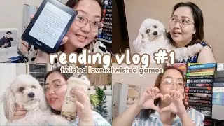 reading vlog #1 | reading twisted love & twisted games by ana huang 💜