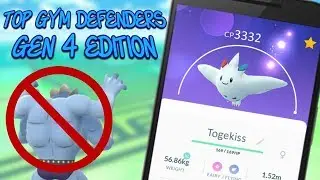 Top 5 Gym Defenders of Generation 4 Pokemon In Pokemon Go