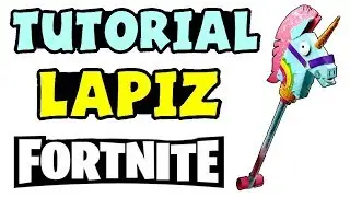 Cómo hacer un lapicero del pico unicornio - Tutorial Fortnite Battle Royale