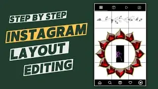 New instagram profile feed layout design | Make instagram profile look's cool @Crazy Smartmaker