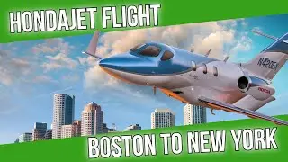 Unforgettable HondaJet Boston to NYC Ride