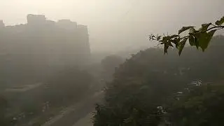 New Delhi air pollution 10 times over safe limit ( 10 AM IST- 12 November 2017)