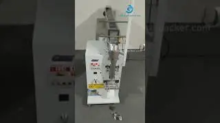 Automatic back sealed bag sachet verical packaging machine with bucket chain convey feeding system