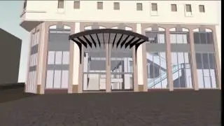 Espace Maginot - modélisation 3D du concept store